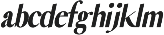 TWINER Italic otf (400) Font LOWERCASE