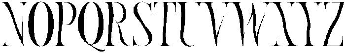 TWIST Regular otf (400) Font UPPERCASE