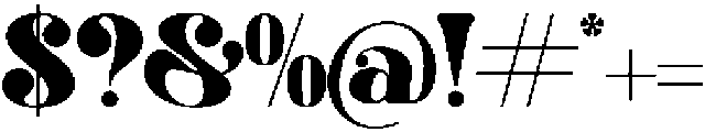 Twilight Mystic otf (300) Font OTHER CHARS