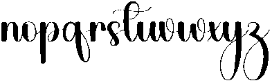 Twilight Regular otf (300) Font LOWERCASE