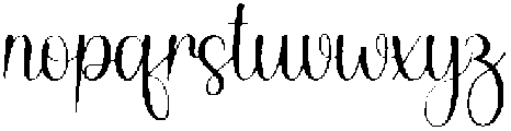 Twilight Regular otf (300) Font LOWERCASE