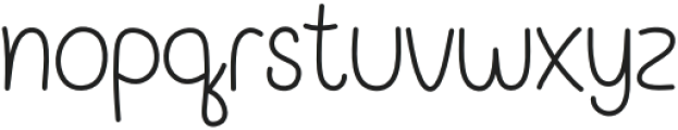 Twinkiewish Regular otf (400) Font LOWERCASE