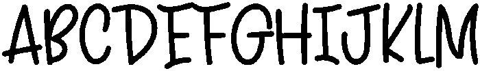 Twinkle Regular otf (400) Font UPPERCASE