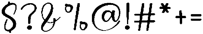 Twinkle Sweet Regular otf (400) Font OTHER CHARS