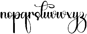 Twinkle Sweet Regular otf (400) Font LOWERCASE