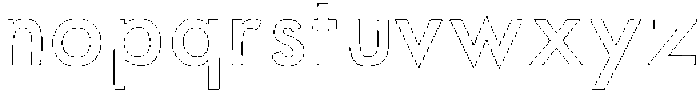 Twinkle Trace Medium otf (500) Font LOWERCASE