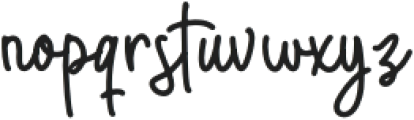 Twinkling Original otf (400) Font LOWERCASE