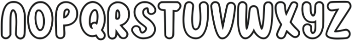 Twinky Regular otf (400) Font UPPERCASE