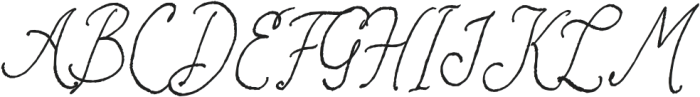 TwirlyWishper otf (400) Font UPPERCASE