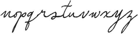 TwirlyWishper otf (400) Font LOWERCASE