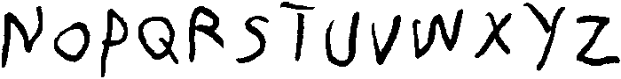 Twirlywafflegoo Alt2 Regular otf (400) Font UPPERCASE