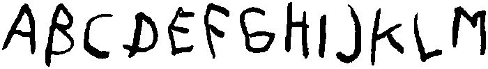 Twirlywafflegoo Regular otf (400) Font UPPERCASE