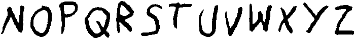 Twirlywafflegoo Regular otf (400) Font UPPERCASE