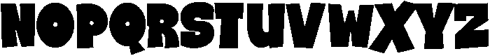 Twist Regular otf (400) Font UPPERCASE