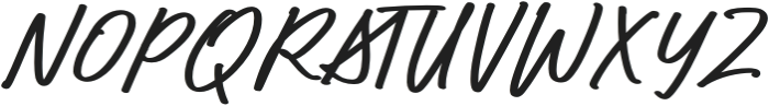 Twisted Author Regular otf (400) Font UPPERCASE
