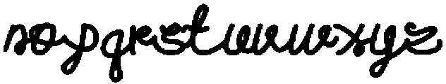Twisted Noodle otf (400) Font LOWERCASE