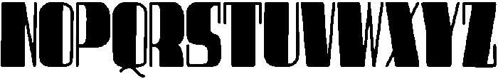 Twisted-Regular otf (400) Font UPPERCASE