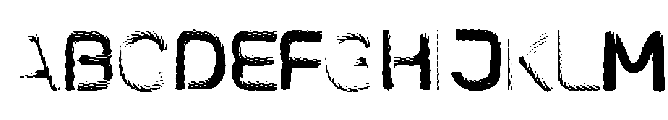 Twisted Rope Bitmaps otf (400) FONT