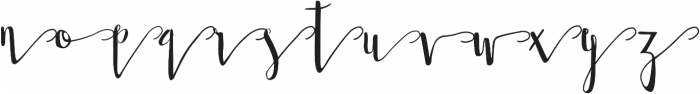 Twisted Willow Swashes otf (400) Font LOWERCASE