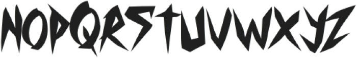 TwistedCrused otf (400) Font LOWERCASE