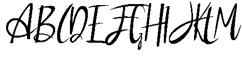 Twister otf (400) Font UPPERCASE