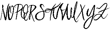 Twister otf (400) Font UPPERCASE
