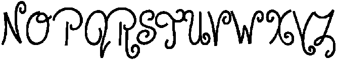 Twistleaf Regular otf (400) Font UPPERCASE