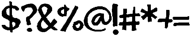 Twistype Quirky otf (400) Font OTHER CHARS