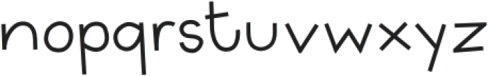 TwoDayType Clean Medium otf (500) Font LOWERCASE