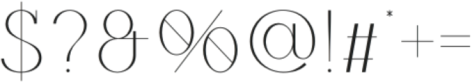 TwoOne One otf (400) Font OTHER CHARS