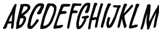 Twirrewyn Light Italic Font LOWERCASE