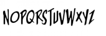 Two Fisted BB Regular Font UPPERCASE