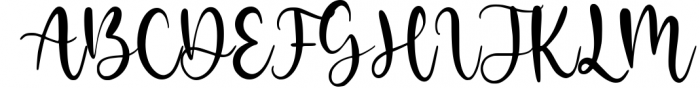 Twinkle Magic Lovely Modern Script Font Font UPPERCASE