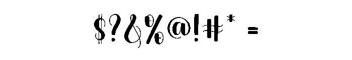 Twinkle Christmas Font OTHER CHARS