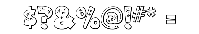 Twinkle Font OTHER CHARS