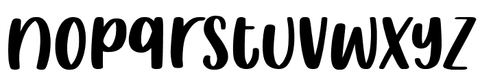 Twist Jelly Demo Font LOWERCASE