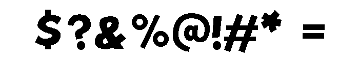 Twister Refusion Font OTHER CHARS