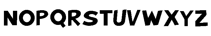 Twister Refusion Font UPPERCASE