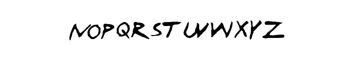Twister Font LOWERCASE