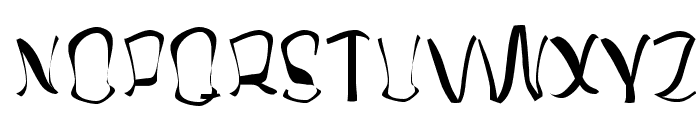Twisterd Font UPPERCASE