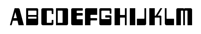 TwoFiftySixBytes-Regular Font LOWERCASE