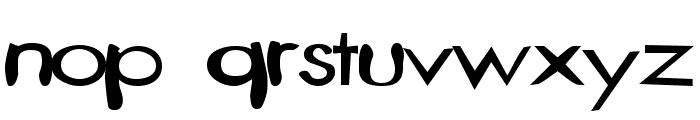 twisted_mister Normal Font LOWERCASE