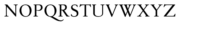 TWT Pavane Regular Font UPPERCASE