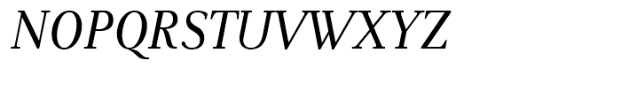 TWT Prospero Condensed Italic Font UPPERCASE