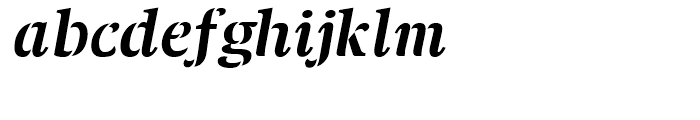 Twine Bold Italic Font LOWERCASE