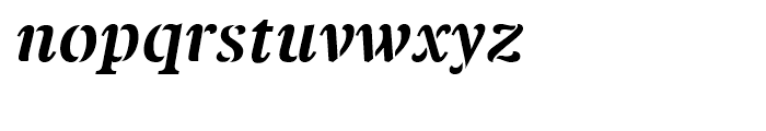 Twine Bold Italic Font LOWERCASE