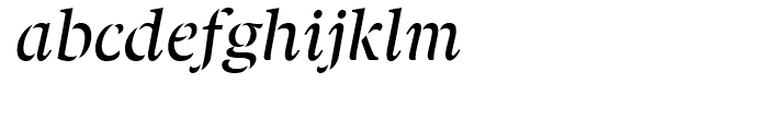 Twine Italic Font LOWERCASE