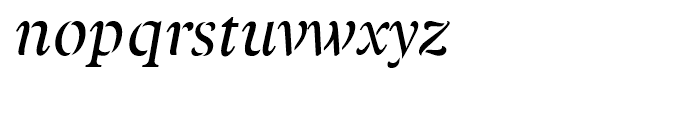 Twine Italic Font LOWERCASE