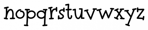 Tweedledee  Bold Font LOWERCASE
