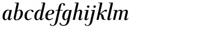TWT Prospero Italic Font LOWERCASE